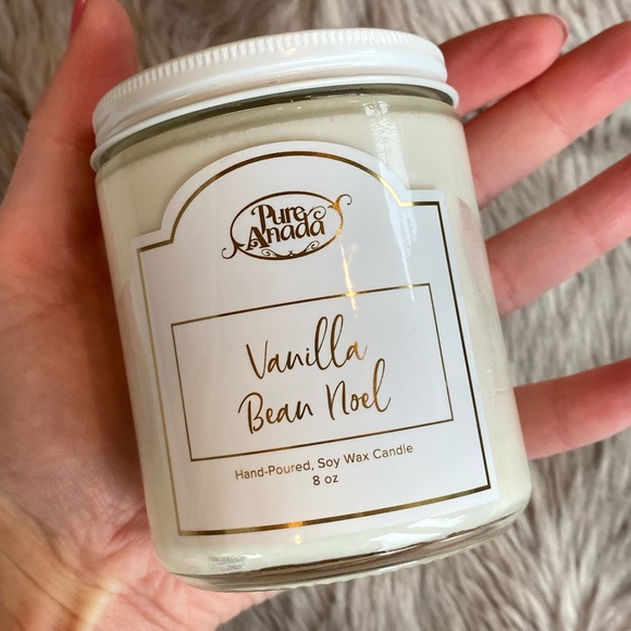 Vanilla Bean Soy Wax Candle - Picture 3 of 8